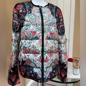 Etro Floral Quilted Jacket sz 48 $1650